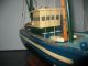 Modelschiff,  Fischkutter Model,  Holzmodel. Maritime Dekoration Bild 6