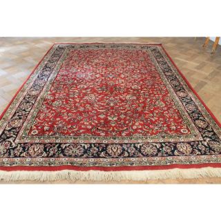 Dekorativer Handgeknüpfter Orient Palast Teppich Sa Rug Carpet Tapis 300x200cm Bild