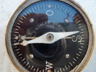 Kompass / Artilleriekompass Von C.  P.  Goerz Berlin Bild
