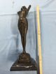 Sehr Schöne Art Deco Bronze Figur In Form Einer Exotischer Tänzerin 42cm 3,  6kg 1900-1949 Bild 2