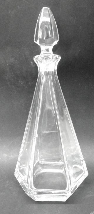 Karaffe - Bleikristall Glas 6 - Eckig Modern Elegant 1 Liter Bild