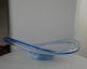 Holmegaard Per Lutken Selandia Glas Schale Blue Dish Design 50er Jahre Sammlerglas Bild 1