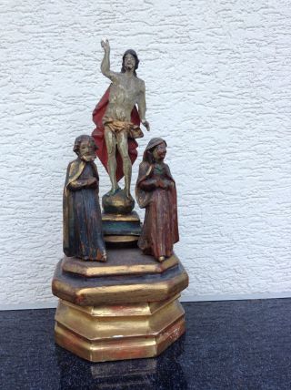 Auferstehungs Jesus Christus - Holz Bild