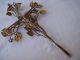 Alter Sehr Schöner Blumen - Strauß (rosen Mit Blättern) Aus Messing Unbeschädigt 1950-1999 Bild 4