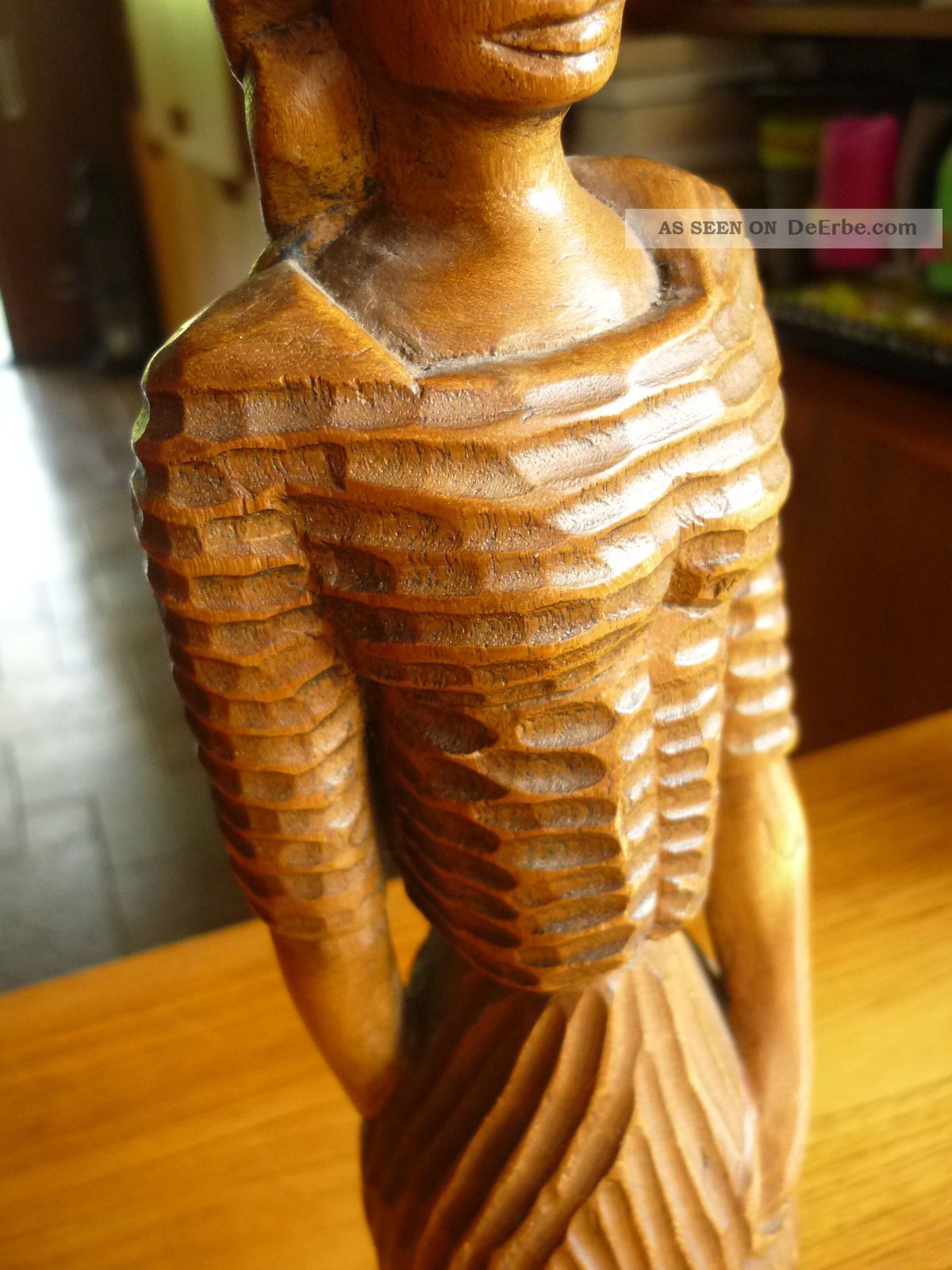 skulptur frau mädchen 41, 5 cm schöne designer figur handarbeit skulptur frau mädchen 41, 5 cm schöne designer figur handarbeit