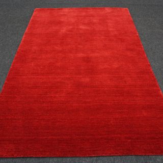 Orient Teppich Indo Gabbeh 180 X 120 Cm Rot Brücke Red Carpet Rug Tappeto Tapis Bild