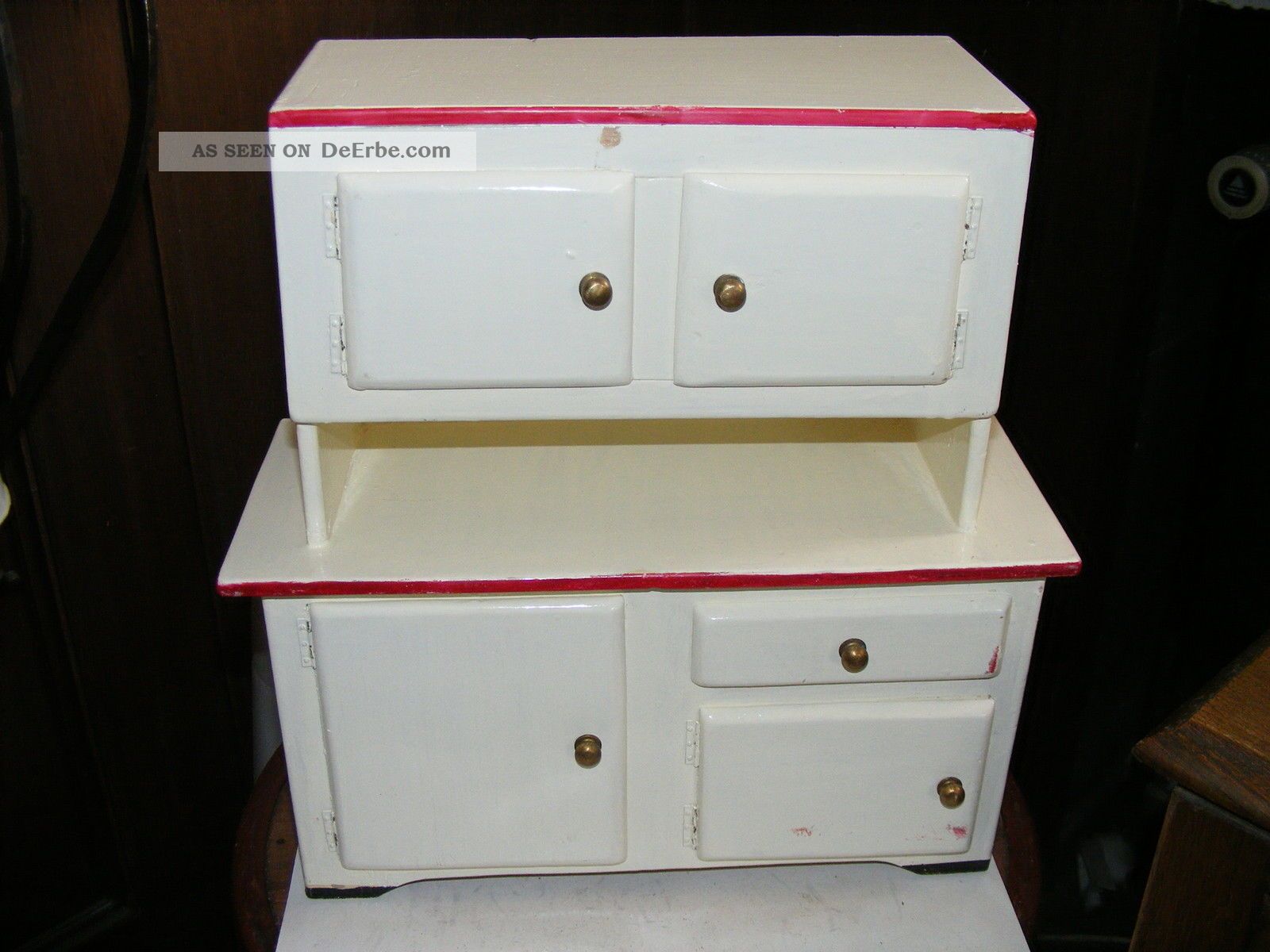 Alter Schrank Buffet Grosse Kuche Kaufladen Puppenstube