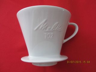 Alter Melitta Kaffeefilter 102 Porzellan 1 - Loch Bild