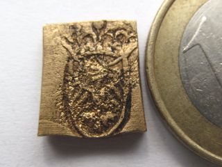 Alte Münzgewichte,  Muntgewicht,  Schild Mit Krone Und Preußischen Adler,  Schön Bild