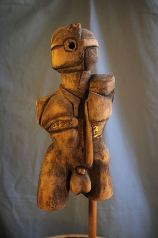 Skulptur,  Figur 40 Cm Männlicher Torso In Der Art Wie Von Paul Wunderlich Bild