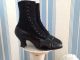 Antike Jugendstil Knopf Stiefel Schuhe 1900 Kleidung Bild 3