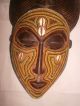 Alte Baule Stammes Holz Maske Elfenbeinküste African Tribal Art Ivory Coast Mask Entstehungszeit nach 1945 Bild 1
