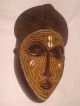 Alte Baule Stammes Holz Maske Elfenbeinküste African Tribal Art Ivory Coast Mask Entstehungszeit nach 1945 Bild 2