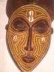 Alte Baule Stammes Holz Maske Elfenbeinküste African Tribal Art Ivory Coast Mask Entstehungszeit nach 1945 Bild 3