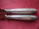 Art Deco Fischbesteck 800er Silber - 2 Teilig Mit Etui - 2 Messer Objekte nach 1945 Bild 2
