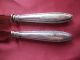 Art Deco Fischbesteck 800er Silber - 2 Teilig Mit Etui - 2 Messer Objekte nach 1945 Bild 4