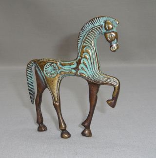 Griechisches Pferd Museumsreplik Messing Bronze Limitiert Edition Berlin Design Bild