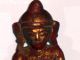 Antique Antiker Buddha Wooden Burma Statue Figure Sculpture Skulptur Asian Art Entstehungszeit nach 1945 Bild 4