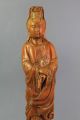 Kostbar Skulptur Kwan - Yin Bodhisattva Aus Buchsbaum Holz,  Boxwood China Um 1900 Asiatika: China Bild 1