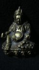 Alte Buddhistische Gottheit,  Bronze,  Massiv,  Schwer - Tibet,  Nepal,  Buthan,  Himalaya Entstehungszeit nach 1945 Bild 4