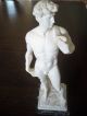 Skulptur Figur Figurine Casea Signiert / David Nach Michelangelo Vor 1900 Bild 2
