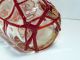 Design Gals Vase Murano Venini Simone Cenedese Streifenvase Fadenauflage Rot Glas & Kristall Bild 3