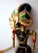 Indonesische Wayang Golek Puppe Stabfigur Marionette Aus Bemaltem Holz & Stoff Entstehungszeit nach 1945 Bild 1