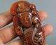 Altes Anhänger Amulett Kwan - Yin Aus Natürlicher Jade China Um 1900 Asiatika: China Bild 1