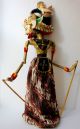 Indonesische Wayang Golek Puppe Stabfigur Marionette Aus Bemaltem Holz & Stoff Entstehungszeit nach 1945 Bild 1