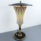 Tischlampe Laterne Lampe Leuchte 50s Gestreift Vintage Lamp Mid Century 1950-1959 Bild 14