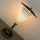Tischlampe Laterne Lampe Leuchte 50s Gestreift Vintage Lamp Mid Century 1950-1959 Bild 3