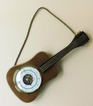 Barigo Barometer In Form Einer Gitarre 60er Jahre Klassiker Bild