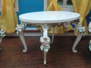 Tisch Oval Holz Szalasi Für Puppenstube Bild