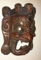Holzmaske Tibet Gottheit Bön Maske Tanzmaske Asien Asiatika Antik Kultur Entstehungszeit nach 1945 Bild 2