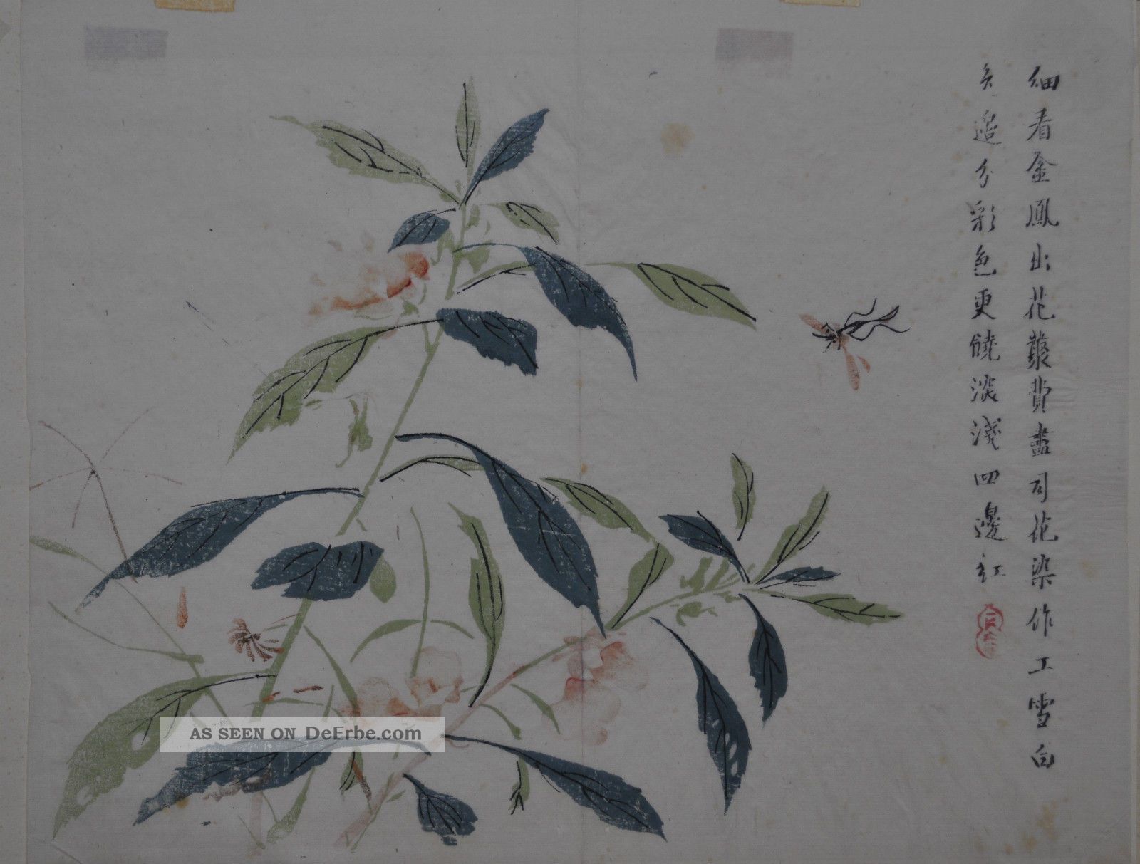 3 Holzschnitte Aus Dem Senfkorngartenwerk 1701 Asiatika: China Bild
