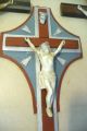 Nr.  6153.  3.  Alte Kreuze Verschiedene Unterschiedlich Kreuze Holzkreuze Skulpturen & Kruzifixe Bild 1