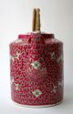Pink Famille Rose Porcelain Teapot Shuangxi Symbol Mark China Jingdezhen 1950/60 Asiatika: China Bild 1