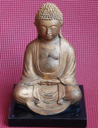 Alte Buddha Figur Antik Skulptur Messing Bronze Rarität Tibet Antique Figure Old Bild