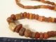 Strang Alte Steinperlen Sahara Antique Rare Antique Stone Beads Afrozip Afrika Bild 1