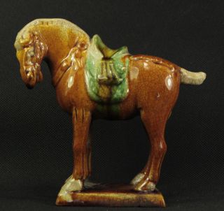 Schöne Skulptur Pferd Aus Porzellan China Wohl 19.  Jhd Bild