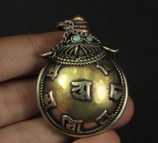 Snuffbottle Bronze Handbemalt Signiert China Wohl Um 1900 Bild
