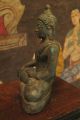 Buddha In Der Heroischen Pose,  Abhaya Mudra,  Ayutthaya - Stil,  Sammelwürdig,  Alt Entstehungszeit nach 1945 Bild 1