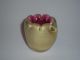 Murano Barovier Glas Schale Aschenbecher Cordonato D ' Oro Sommerso Goldfolie Pink Glas & Kristall Bild 6