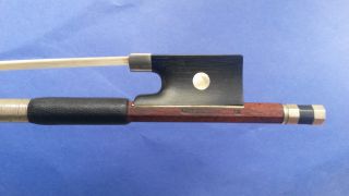 Alter Geigenbogen E.  Liebich Breslau,  Violinbogen,  Old Violin Bow,  German,  Geige Bild