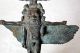 Wunderschöne Kleine Bronzefigur Einer Ägyptischen Gottheit Unsigniert Um 1960 1950-1999 Bild 7