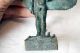 Wunderschöne Kleine Bronzefigur Einer Ägyptischen Gottheit Unsigniert Um 1960 1950-1999 Bild 8