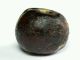 16.  7mm Ancient Rare Banded Stone Bead Antike Bild 1