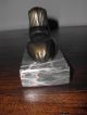 Sphinx Bronze Marmorsockel Briefbeschwerer Bronze Bild 3