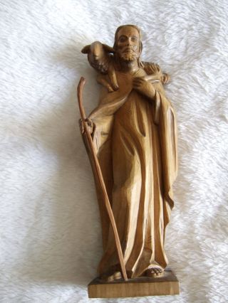 Holzfigur - Heiligenfigur Bild