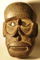 Schwere Alte Holzmaske Maske Schamanismus Tibet Nepal Asiatika: Indien & Himalaya Bild 1